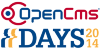 November 3-4, 2014 - OpenCms Days 2014