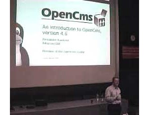 Video presentation of OpenCms