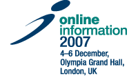 The Online Information Conference 2007 Logo