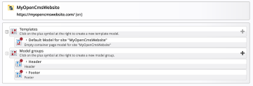 How to create a new website using the Mercury template | Alkacon OpenCms