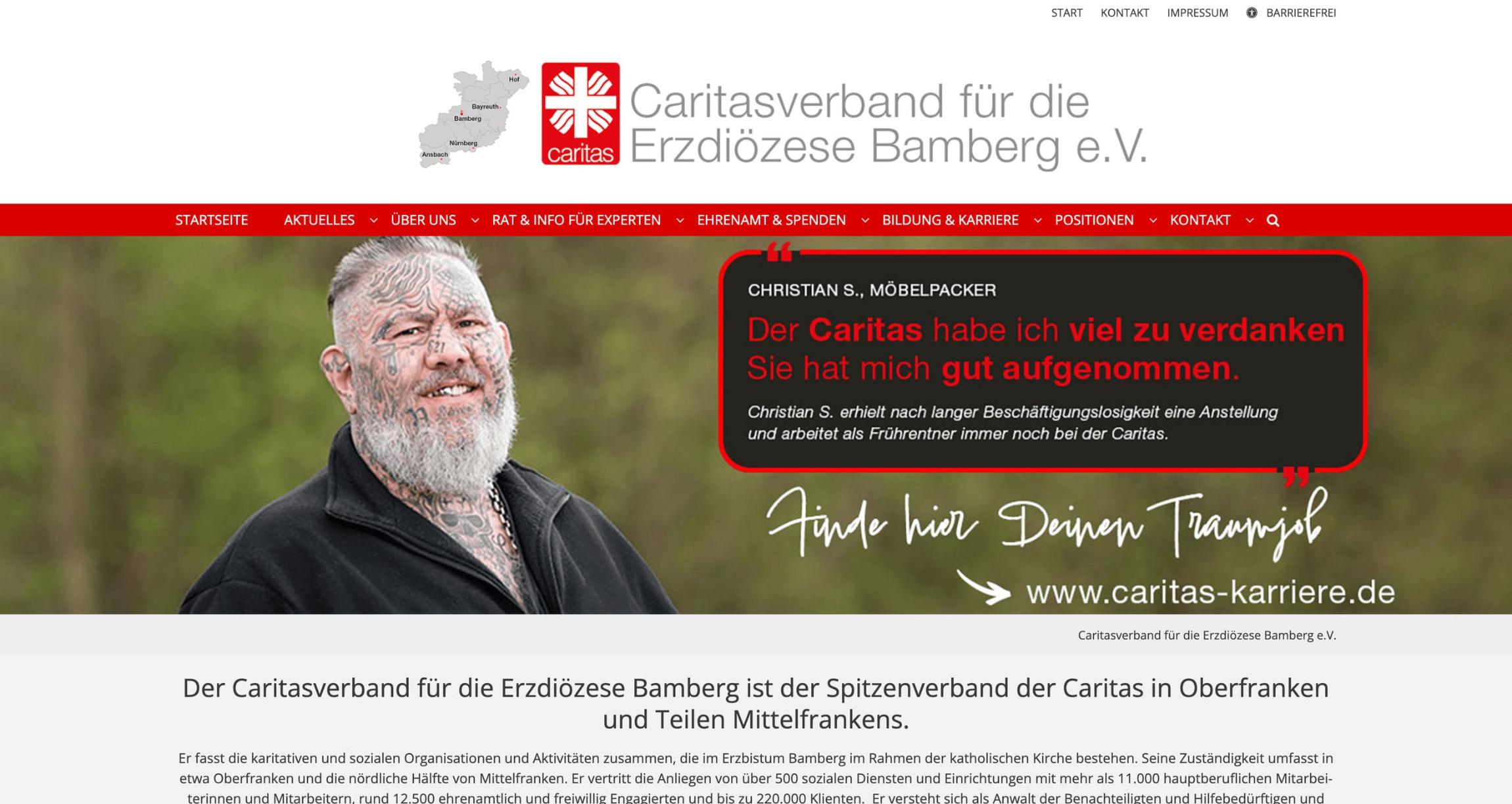 Caritas im Erzbistum Bamberg